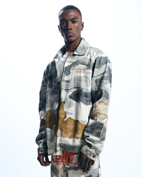 CHAQUETA CAMUFLADA LARGA - Image 3