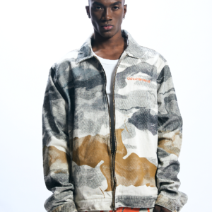 CHAQUETA CAMUFLADA LARGA